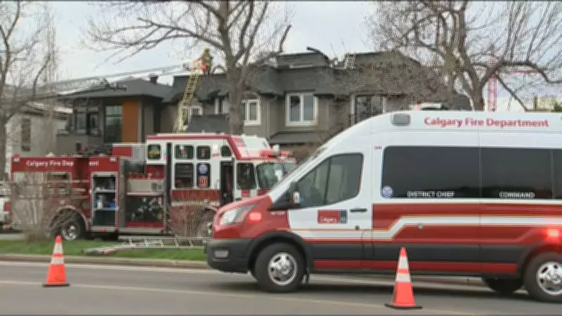 Investigation Underway into Hillhurst Duplex Fire in Calgary