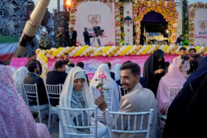 Iran Stages Mass Weddings for Couples Ready for War 'Sacrifice'