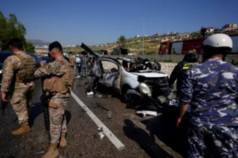 Israeli Drone Strikes Near Beirut Kill 4, Southern Airstrikes Kill 13