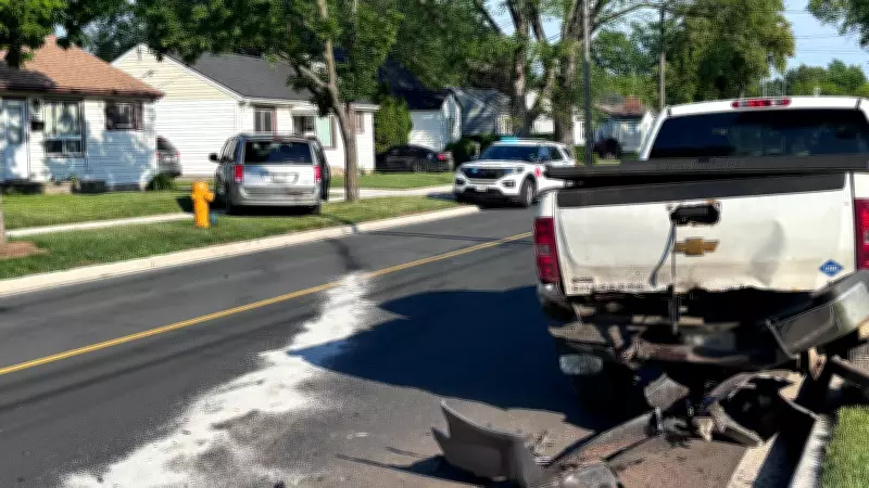 Jefferson Blvd Closed in Windsor Due to Collision