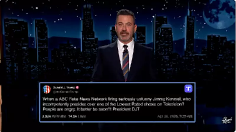 Jimmy Kimmel Fires Back at Trump's Firing Calls with Free Speech Clips