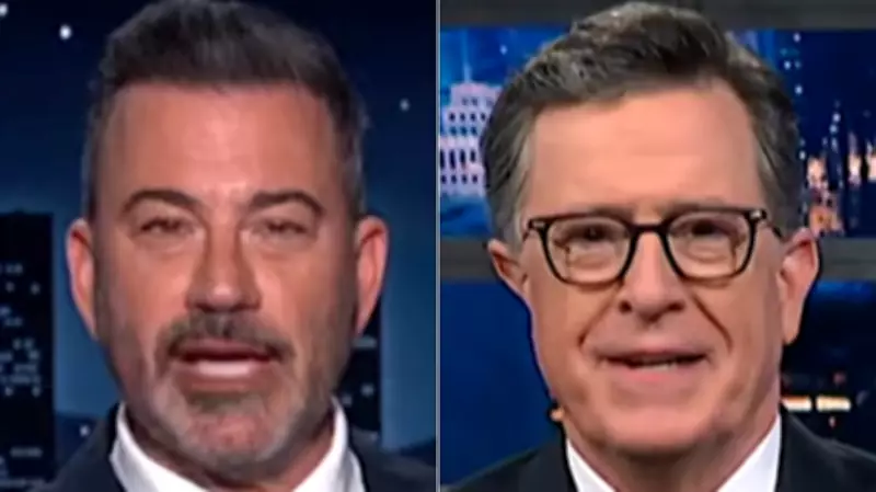 Jimmy Kimmel Skips Show to Honor Stephen Colbert's Final Episode