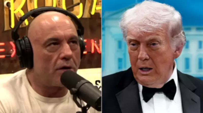 Joe Rogan Questions Timing of Trump's UFO File Release Amid Iran War