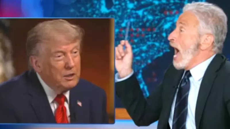 Jon Stewart Stunned by Trump's 'Tall' Xi Jinping Compliment