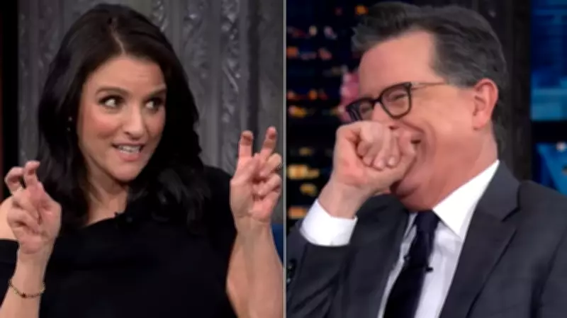 Julia Louis-Dreyfus Roasts Stephen Colbert as Selina Meyer in Savage Farewell