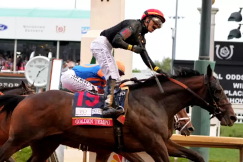 Kentucky Derby Winner Golden Tempo Skips Preakness Stakes