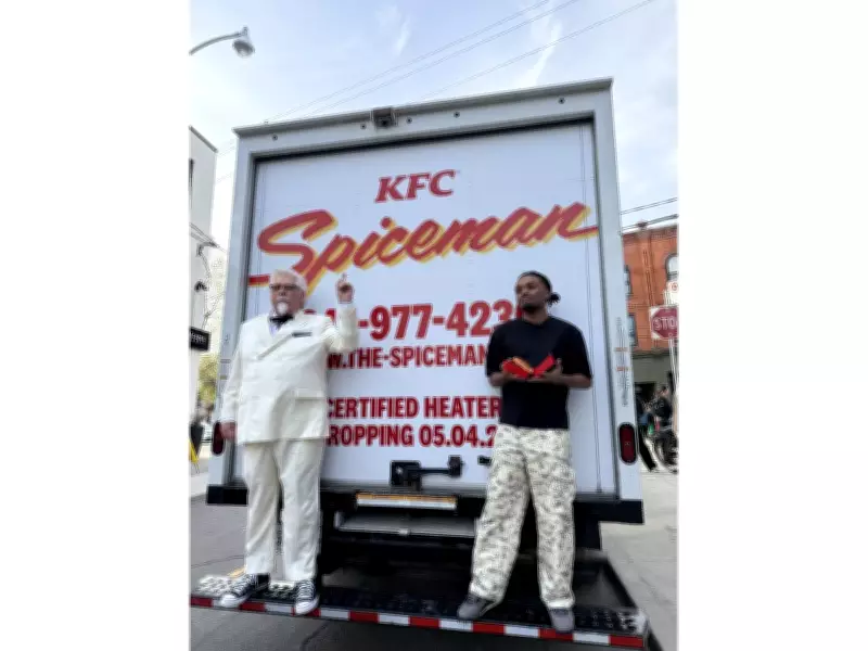 KFC Canada Launches Zinger Drip Menu with Spiceman and Sauce Buckets
