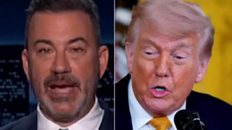 Kimmel Mocks Trump's Negotiating Style with Crude Sex Joke