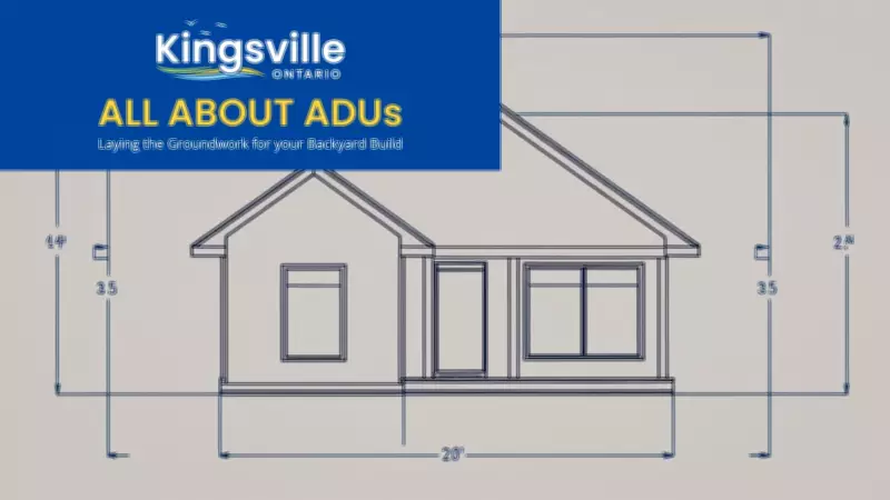 Kingsville to Host Public Meeting on ADU Rules and Regulations