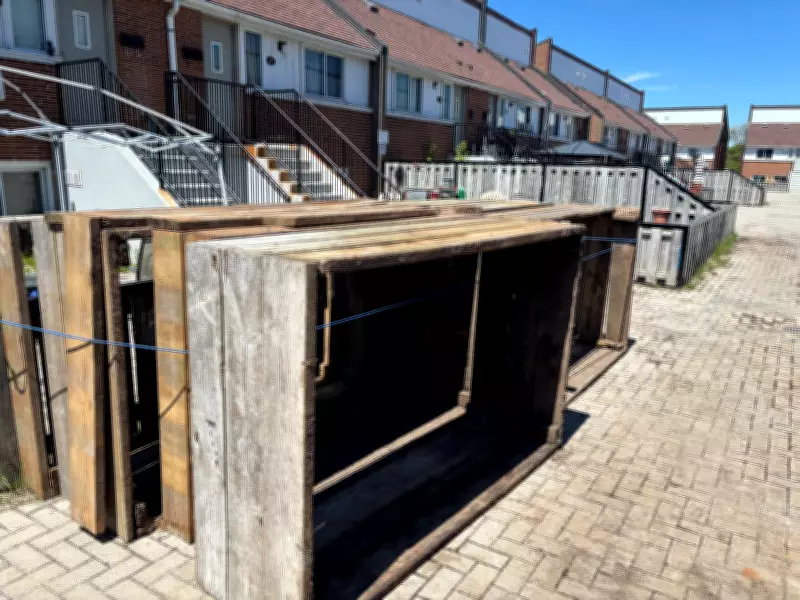 Kitchener Housing Complex Frustrated by Removal of Community Garden Boxes