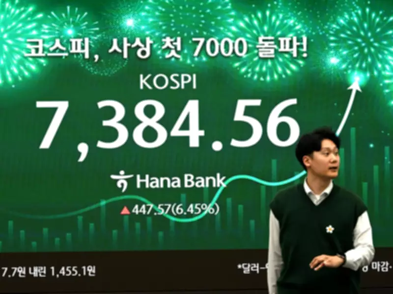 Korea Overtakes Canada as World's Seventh-Largest Stock Market