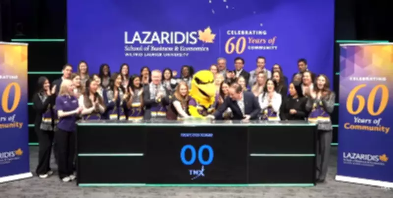 Lazaridis School of Business and Economics Marks 60th at Toronto Stock Exchange