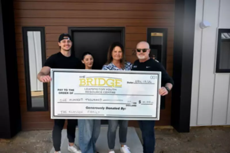 Leamington Youth Centre Receives $100K Housing Donation from Klassen Family