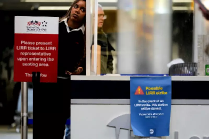 LIRR commuters face chaos as strike shuts North America's largest rail system