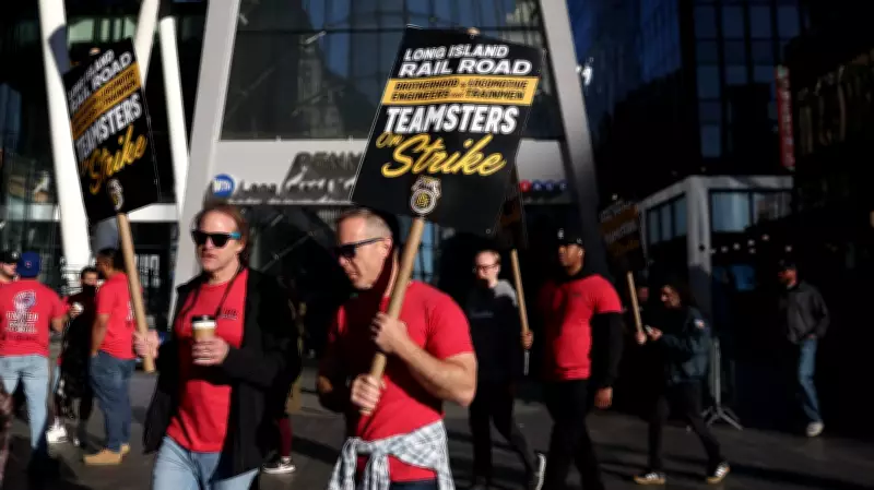 LIRR Strike Shuts Down North America's Largest Commuter Rail System