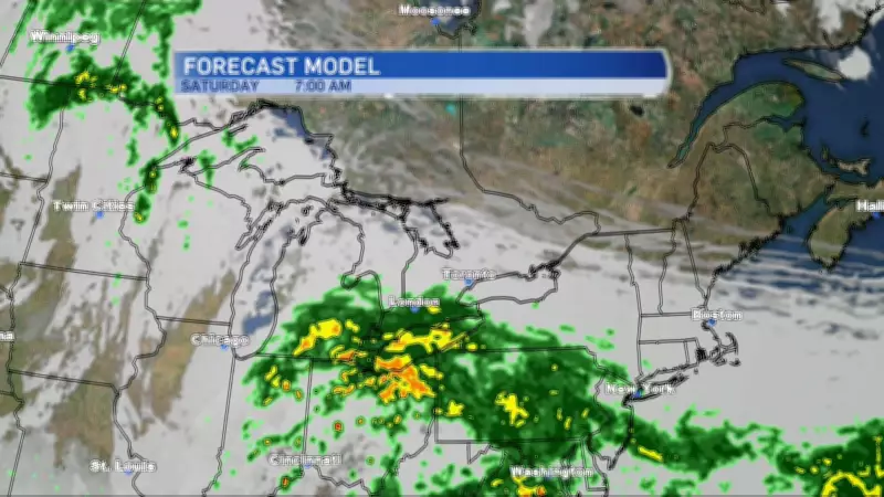London faces soggy weekend as new weather system arrives Saturday