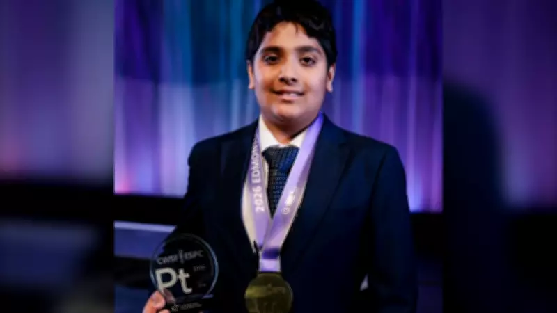 London Student Wins Top Science Fair Honor for Asteroid Detection System