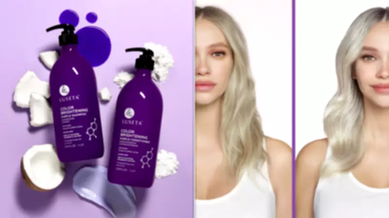 Luseta Purple Shampoo and Conditioner Set on Sale at Amazon