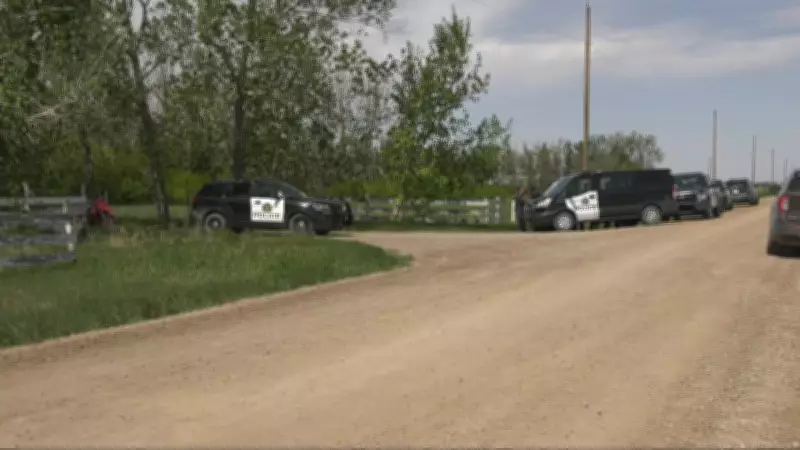 Major Crimes Investigation Prompts Large Police Presence East of Calgary