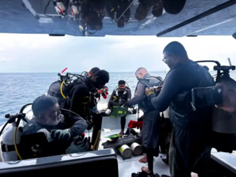 Maldives divers search for bodies of 4 Italians in underwater cave