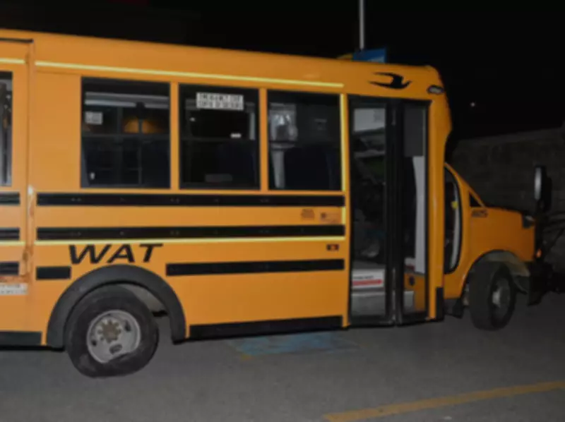 Man charged with impaired driving after stolen school bus crash at McDonald's