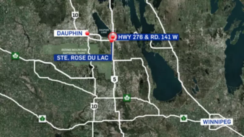 Man Dies in Motorcycle Crash Near Ste. Rose du Lac, Manitoba