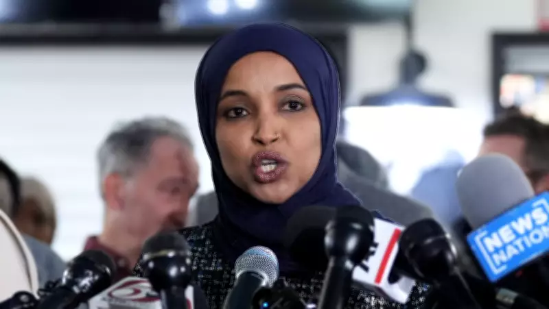 Man pleads guilty to spraying vinegar on Rep. Ilhan Omar at town hall