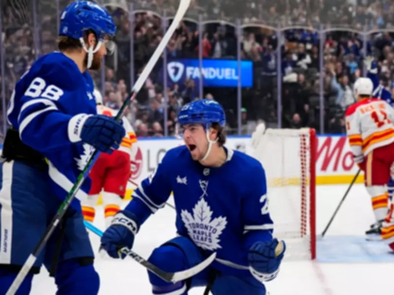 Maple Leafs' Nylander, Knies React to Draft Lottery Win in Viral Video