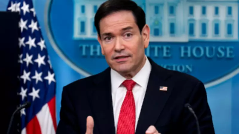 Marco Rubio Faces Backlash Over 'DJ Name' Query Amid Iran War Briefing