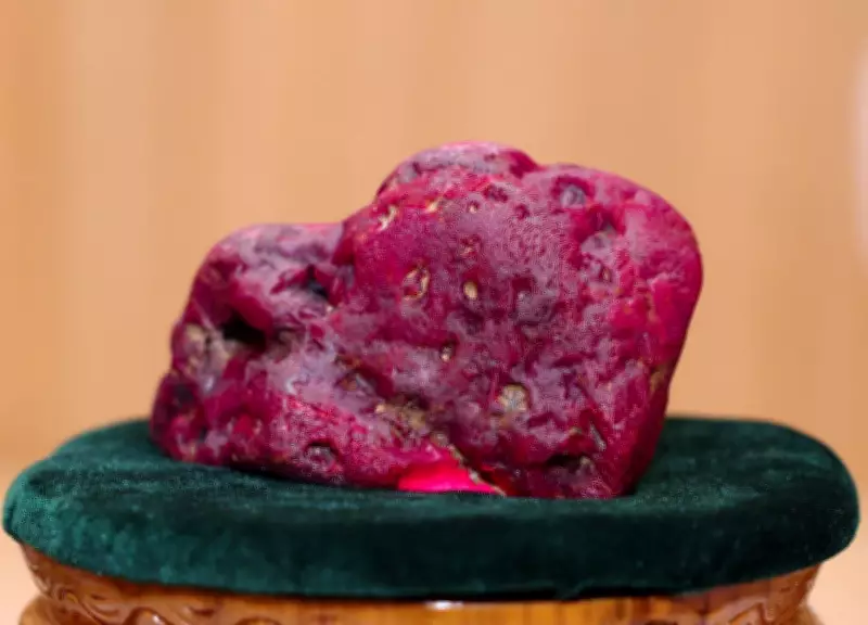 Massive 11,000-Carat Ruby Unearthed in Myanmar's War-Torn Gem Region