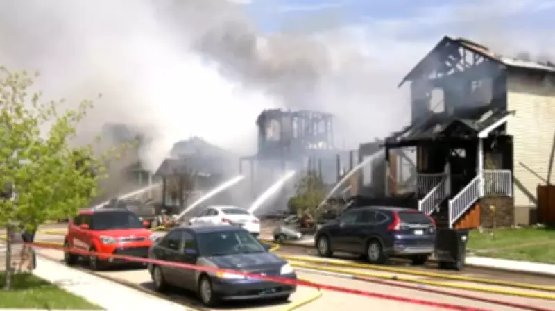 Massive Saskatoon Fire Destroys Multiple Homes in Hampton Village