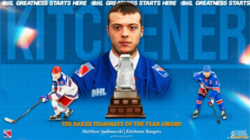 Matthew Andonoski Named OHL Teammate of the Year