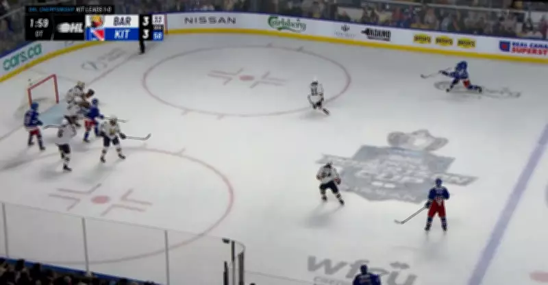 Matthew Andonovski's OT Goal Lifts Kitchener Rangers to Game 2 Win in OHL Final