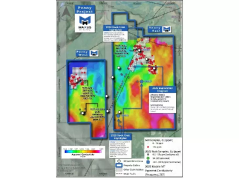 Maxus Mining Acquires Full Ownership of Penny Copper Project in BC