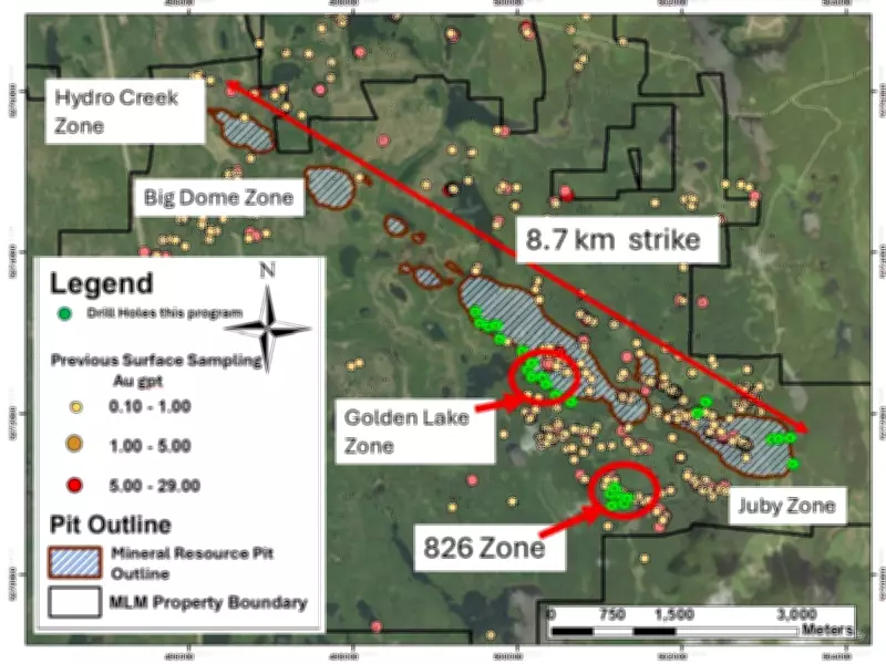 McFarlane Drills 109.6m at 0.69 g/t Gold at Juby Project