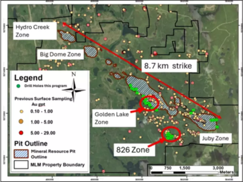 McFarlane Mobilizes Third Drill to Test 826 Zone Strike Extension