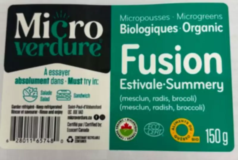 Microgreens Recalled in Quebec Over E. Coli Contamination Risk