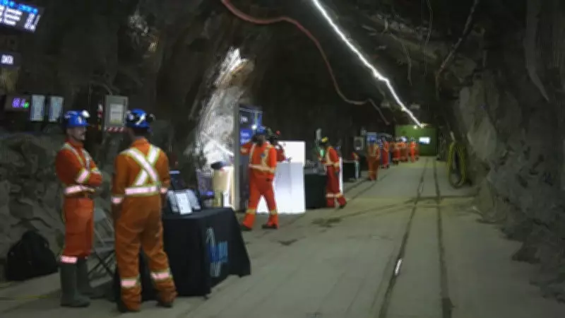 Mining Transformed Trade Show Held Inside Active Mine in Sudbury