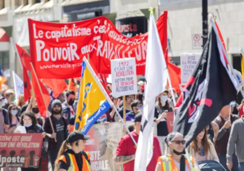 Montreal Group Defends Guillotine Protest Against Labour Minister