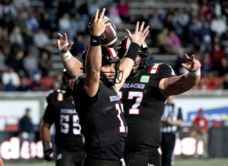 Montreal White Scores Twice, Redblacks Top Alouettes 27-12 in Preseason