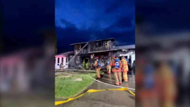 Moose Jaw Firefighters Battle Destructive House Blaze, Rescue Cat