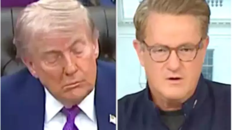 Morning Joe Calls Out Trump for Sleeping on Job More Than Biden