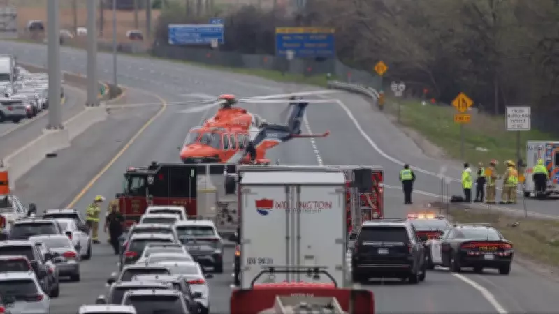 Motorcyclist in 20s critically injured in Highway 401 crash in Whitby