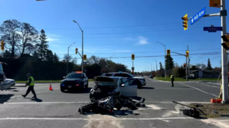 Motorcyclist in Critical Condition After West-End Ottawa Collision