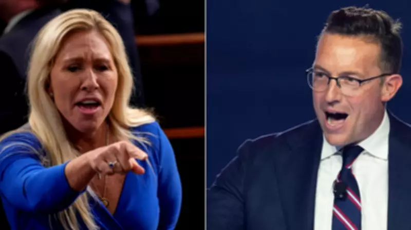 MTG Blasts MAGA Podcaster Benny Johnson as 'LYING Scumbag' in Heated Feud