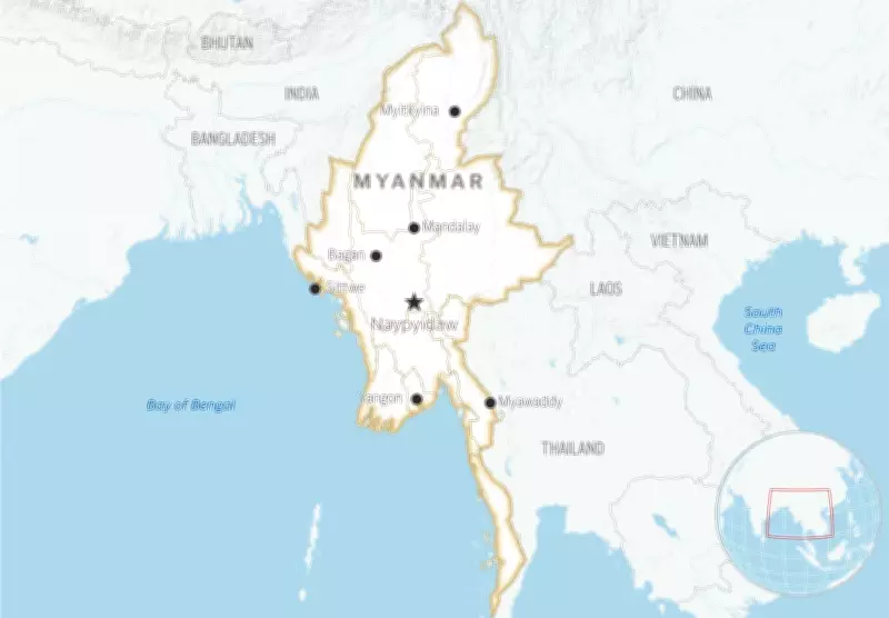 Myanmar Explosion Kills Over 45 in Building Housing Explosives