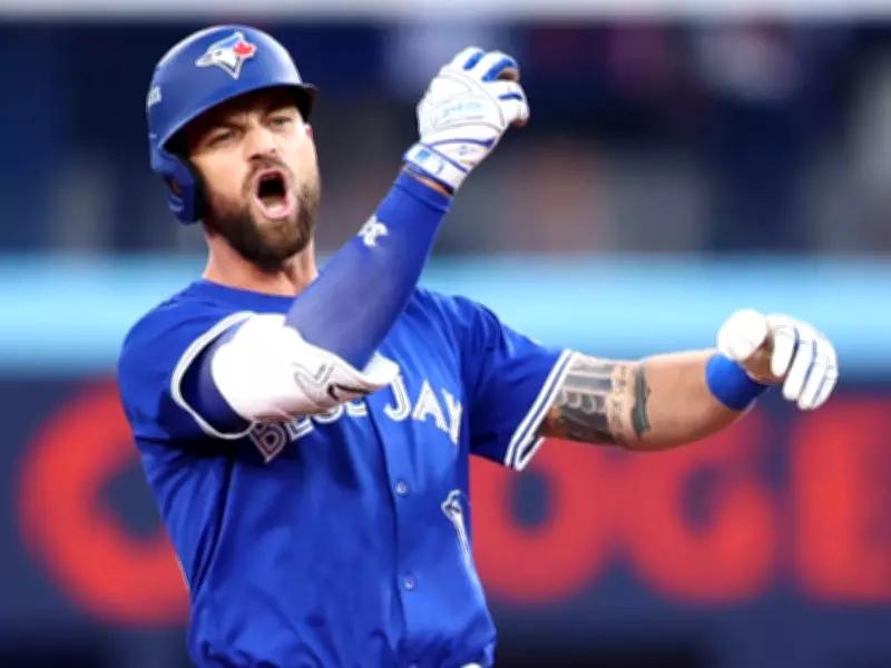 Nathan Lukes' Batman tattoo with thin blue line divides Blue Jays fans on social media