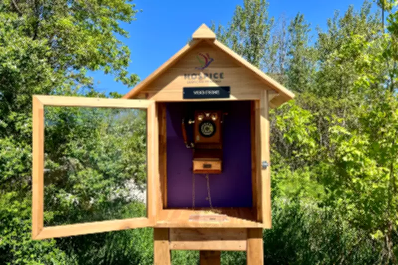 New Wind Phone in Stayner Helps Connect with Departed Loved Ones