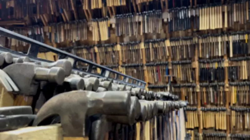Nova Scotia Man's Hammer Collection Nails 6,000 Milestone