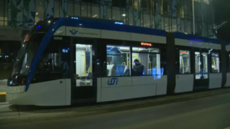 One Charged After Collision with LRT in Waterloo